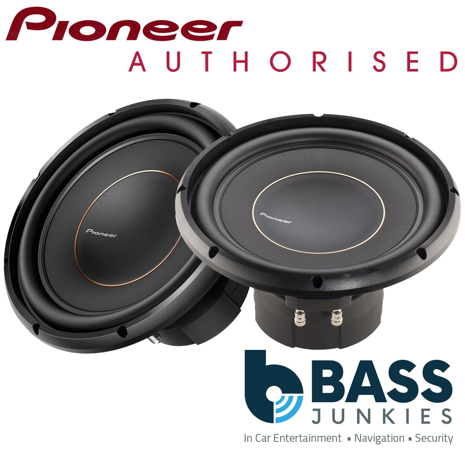 Pioneer TS-D12D2 - 2000 Watts 12" 30cm Dual 2 Ohm D-Series Car Sub Subwoofer