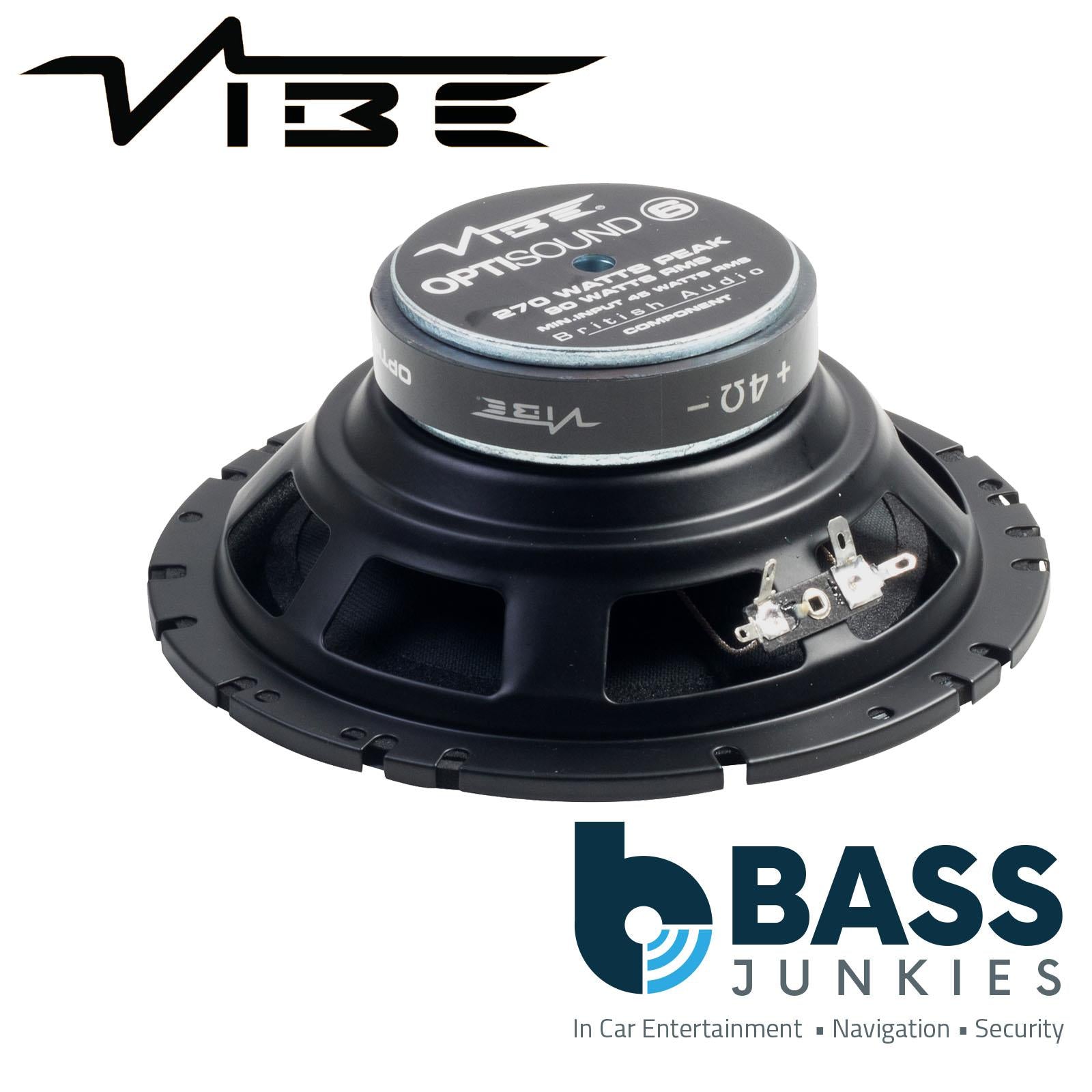 VIBE OPTIVWT6-V9 6.5 Inch 2-Way VW T6 Speaker Upgrade Custom Fit Speaker Kit