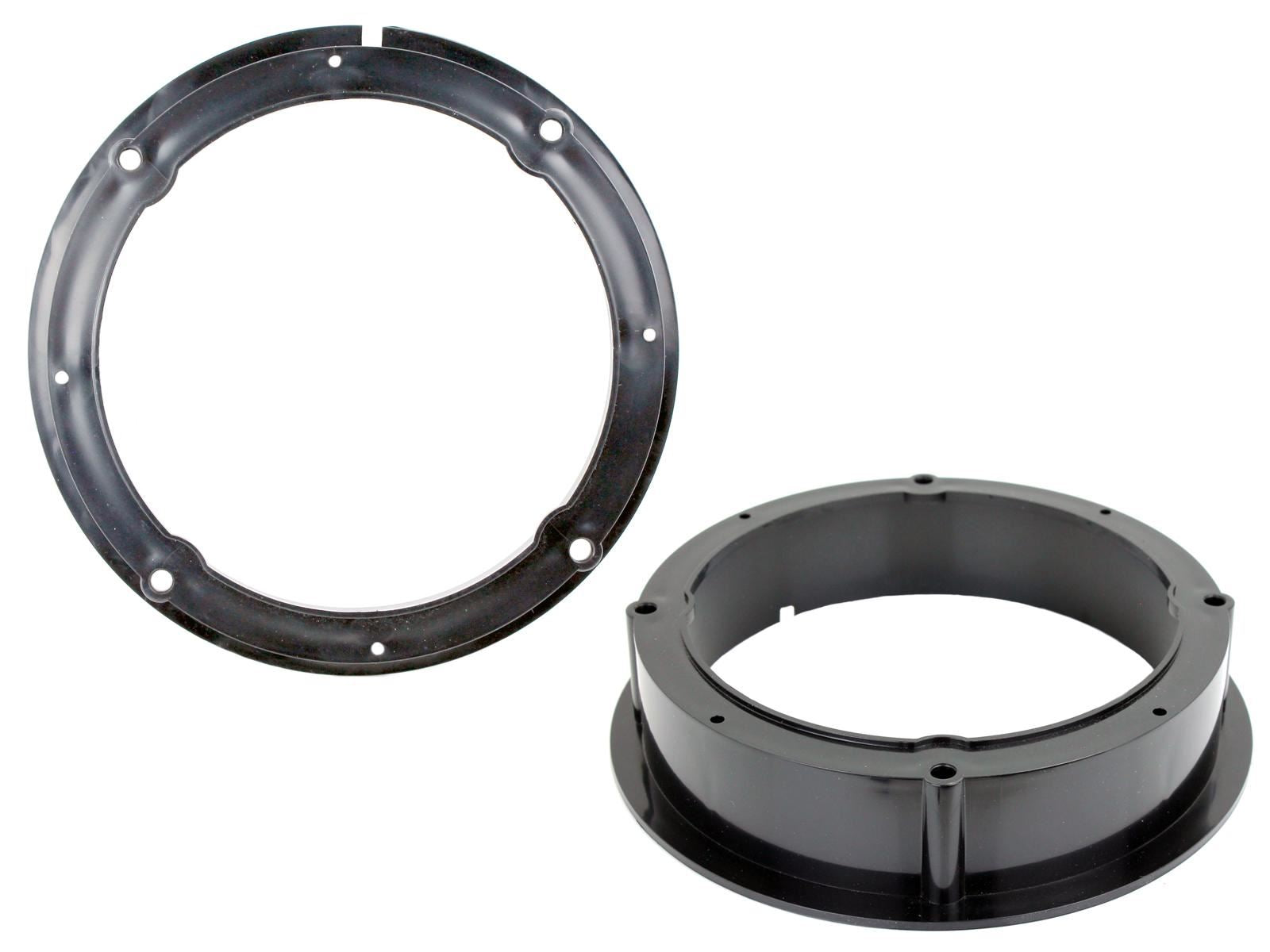 Connects2 CT25VW01 - Volkswagen Passat Golf Beetle Bora Polo Audi A2 Seat Leon Taledo Fabia 165mm 6.5" Car Front or Rear Speaker Adapter Brackets