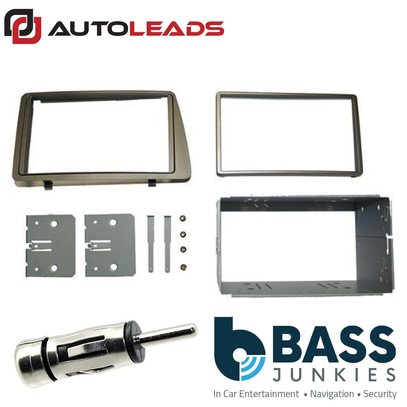 Honda Civic EP2 2001-2006 Car Stereo Radio Double DIN Fascia & Fitting Kit GREY