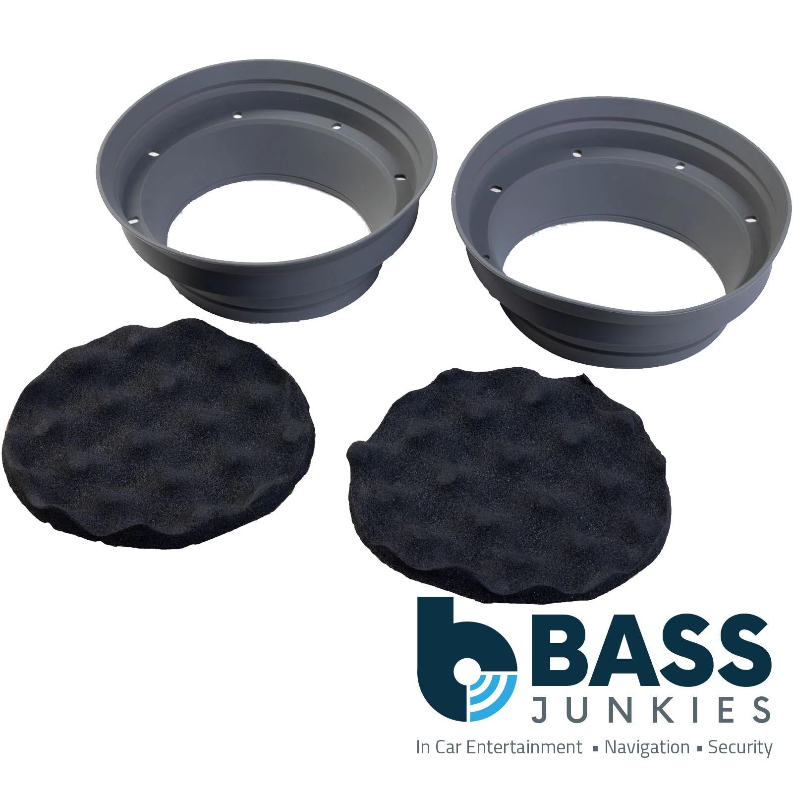 Vibe AVASP8-V2 - Adjustable Speaker 8 Inch Rubber baffle and Isolator & Deadening