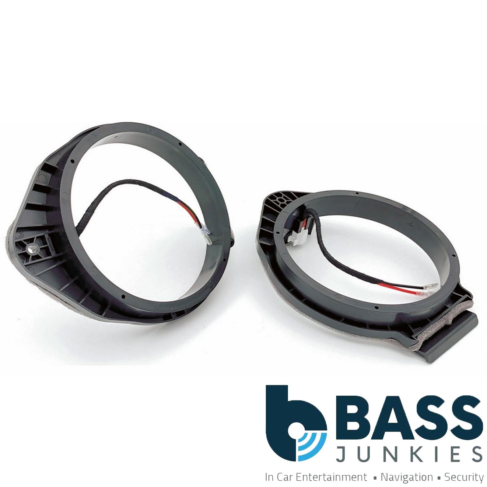 5" - 5.25" Direct-Fit Speaker Adapter Brackets for Select Chevrolet Vehicles