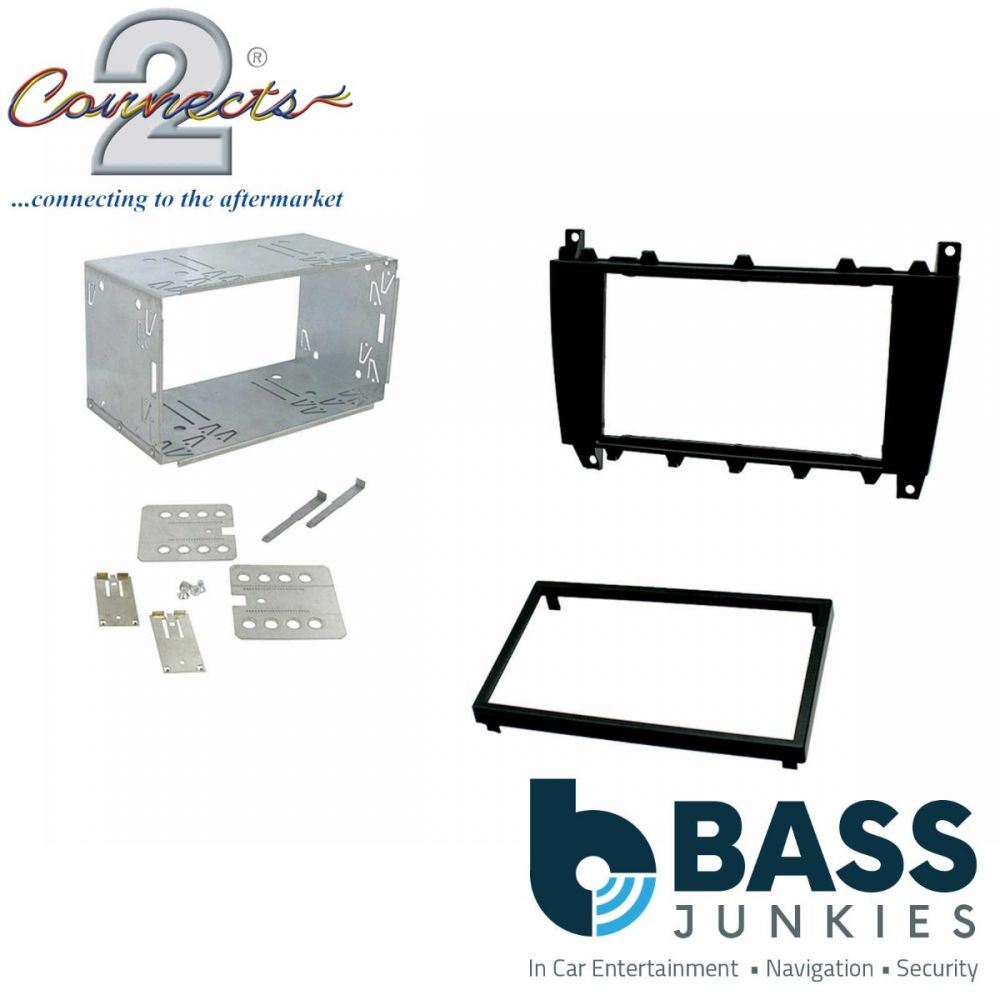 Connects2 CT23MB03 Mercedes C-Class 2004 - 2007 Car Stereo Double Din Fascia Panel
