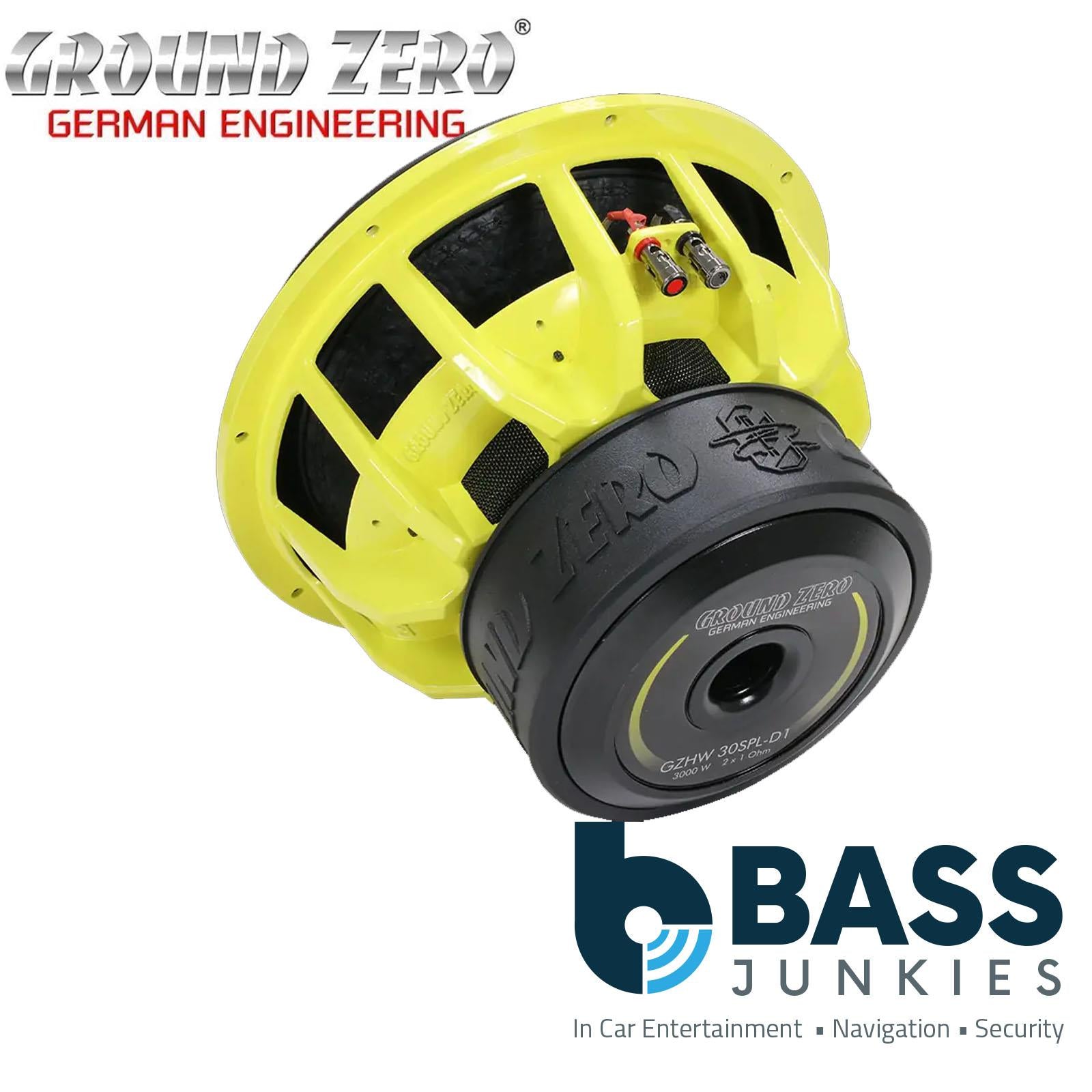 30 cm / 12? high quality SPL subwoofer - 3000 W SPL