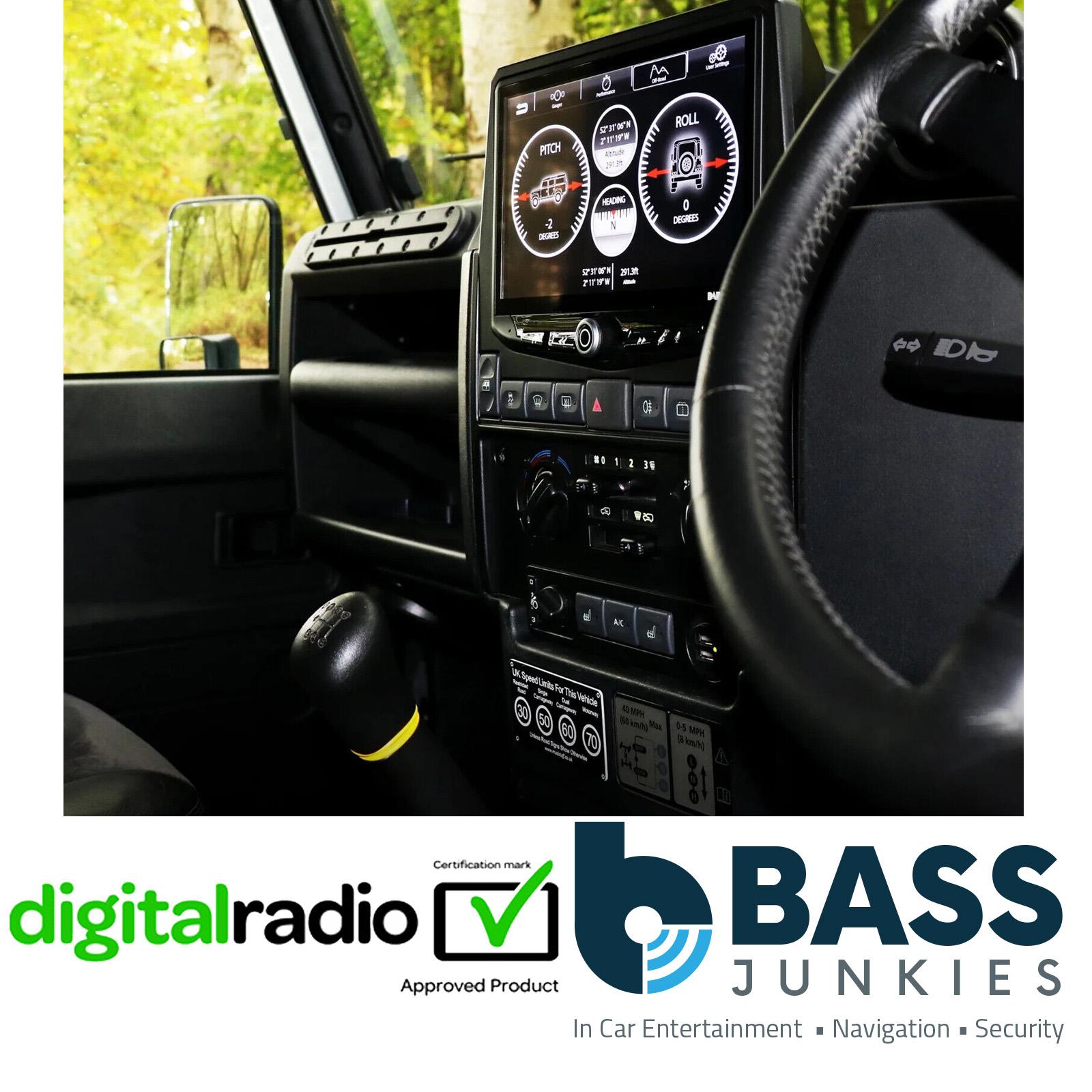 Stinger UN1810E-LR1 - Land Rover Defender 2007- 2016 10″ CarPlay Android DAB HDMI Car AV Screen