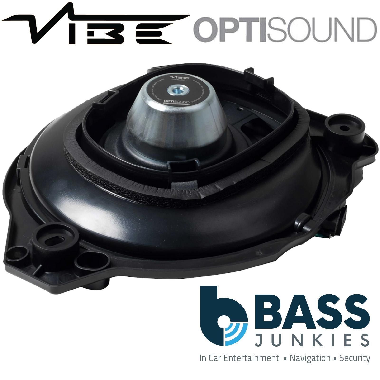 Vibe OPTISOUNDMERC8WR-V2 Mercedes C E S Class GLC 300 Watts Footwell Subwoofers