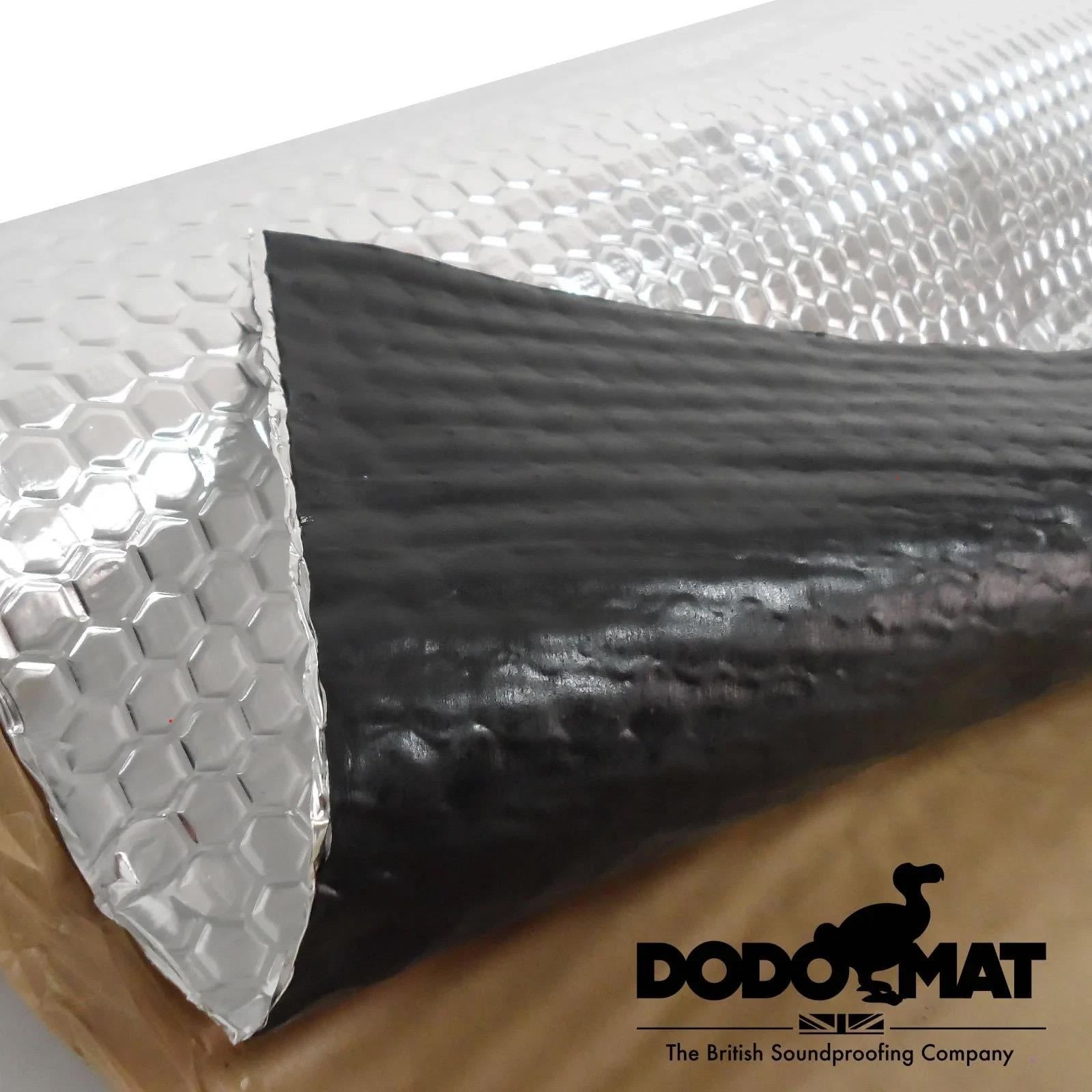 Dodo Mat DEADN Hex Roll - 5.8m Sheet (3.5sq.m) Sound Deadening Vibration Proofing Damping Mat