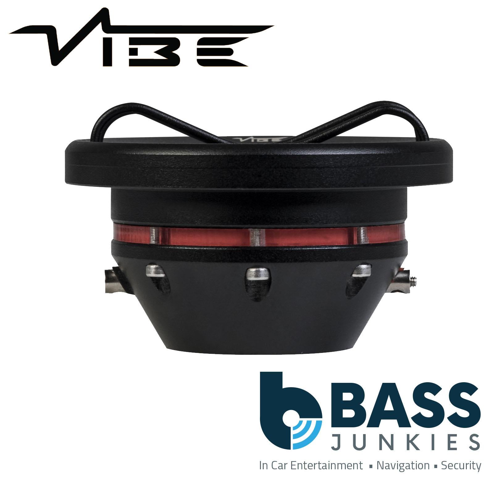 VIBE CVEN1SQT-V9 1" 25mm Reference Car Audio Quality Tweeter 80W RMS Power 4Ohm