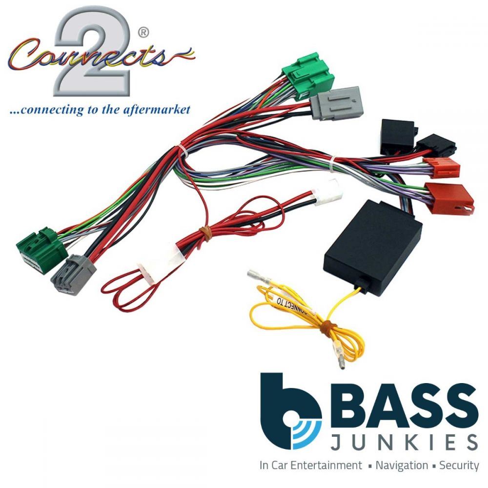 Connects2 CT10JG02 - Jaguar XKR 2007 - 2015 ( Dolby OEM Vehicles ) Parrot SOT T-Harness Wiring ISO Lead