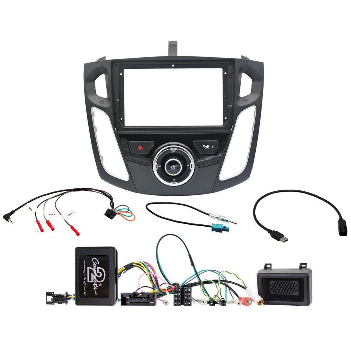 9" Android Car Radio Fascia Panel & Interface for Ford Focus 2012-2017