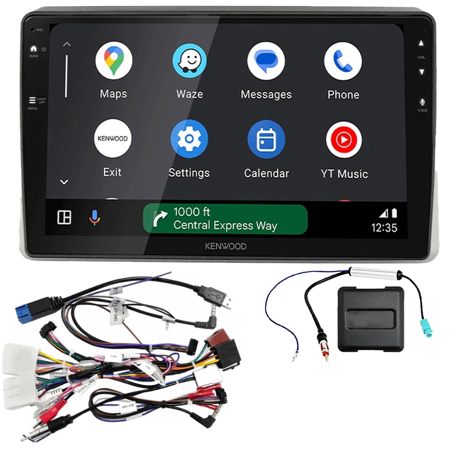 Kenwood 9" CarPlay Android Car Stereo Kit For Renault Master 2021 Onwards
