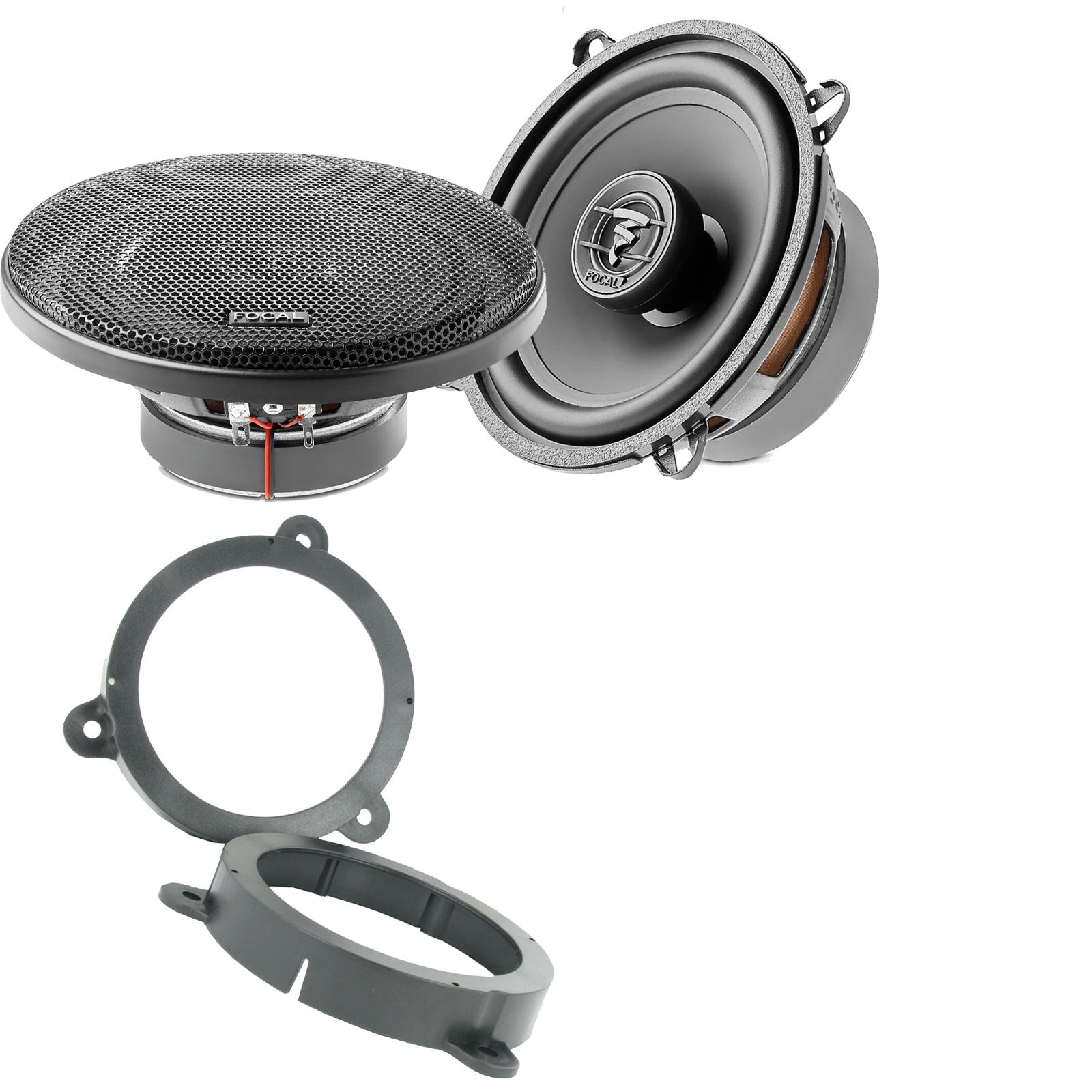 Focal Auditor ACX130 130mm/13cm/5.25" Car Coaxial Speakers (Pair Max 200 watts) Fits Renault Megane 2008-12