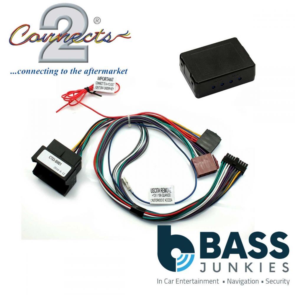 Connects2 CT53-BM01 - BMW Car Stereo Amplified Active Speaker Adaptor