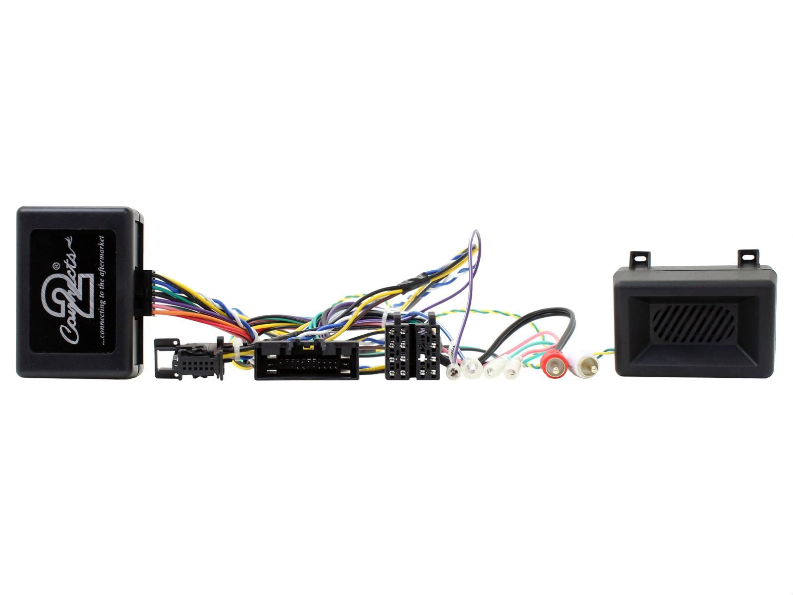 Connects2 CTKMZ01 - Mazda BT50 2012 - 2017 Double Din Fascia & Steering Wheel Interface Installation Kit