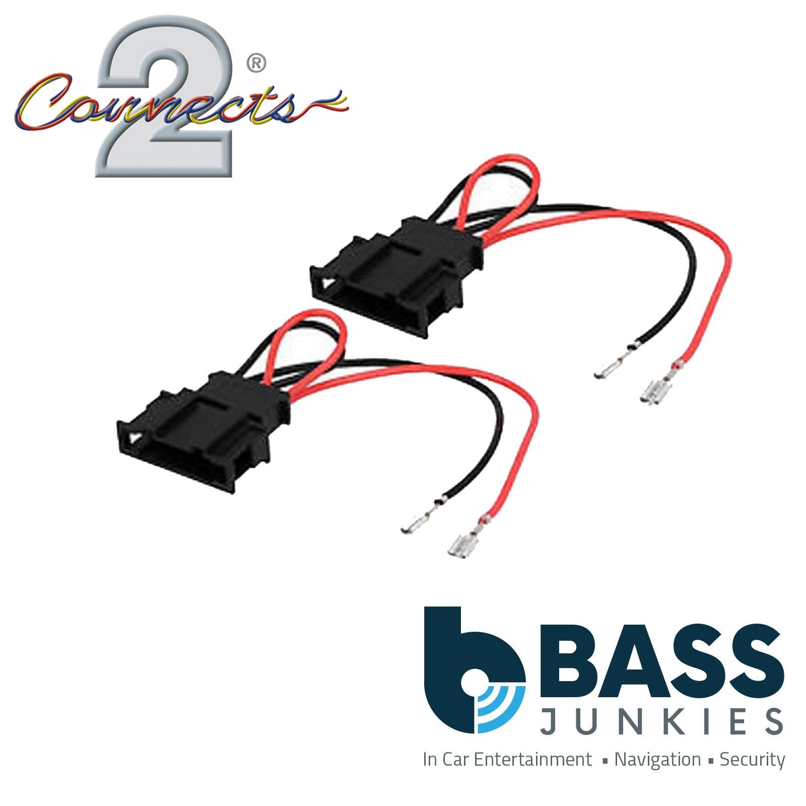 JVC 17cm 6.5 Inch 600 Watts 2 Way Front Door Car Speakers fit VW Passat B6-05-08