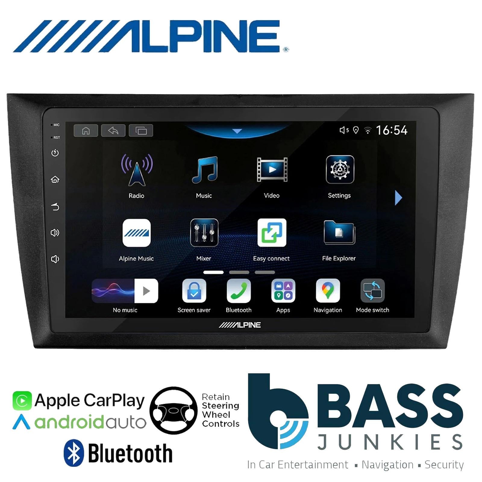 Alpine 9" CarPlay Android Car Stereo Kit For Volkswagen Golf MK6 2008 - 2012
