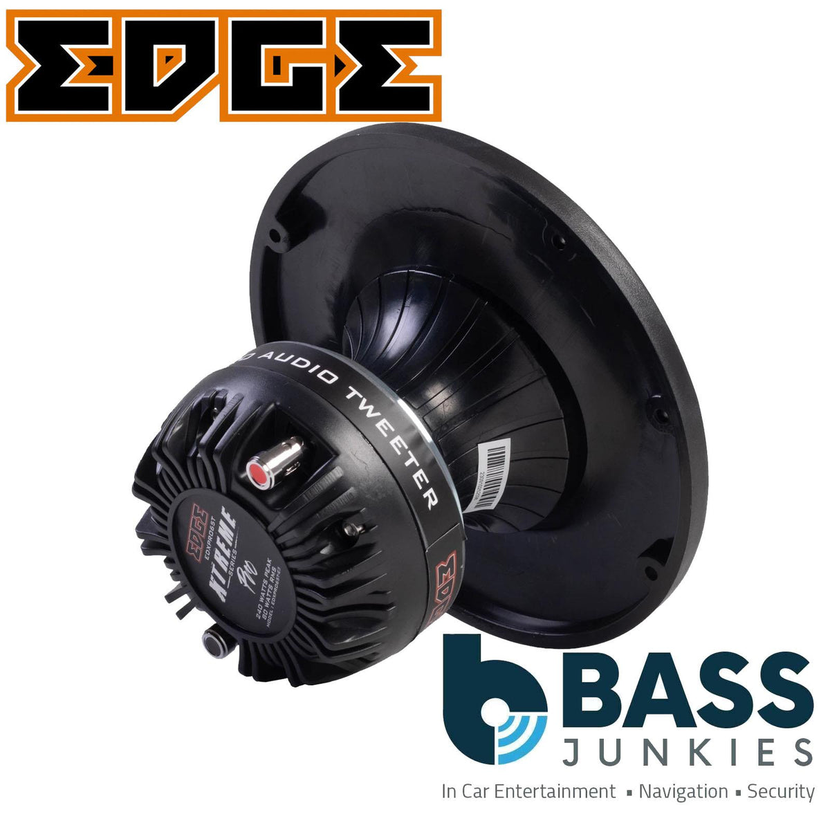 EDGE Xtreme Series EDXPRO65T-E3 - 6.5 inch 240 Watts Pro Audio Single Car Tweeter