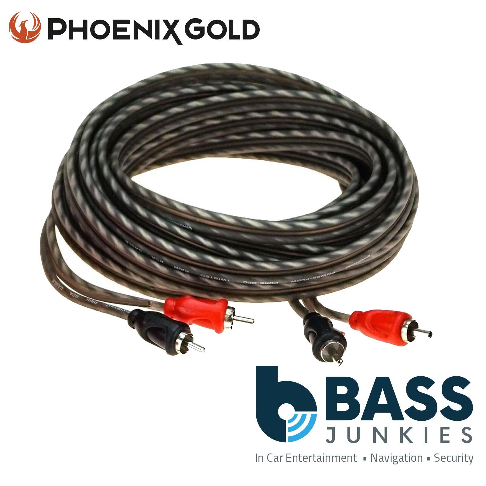 Phoenix Gold ZRK35 – 2000 Watts 2 AWG 35mm² OFC Car Amplifier RCA Wiring Kit