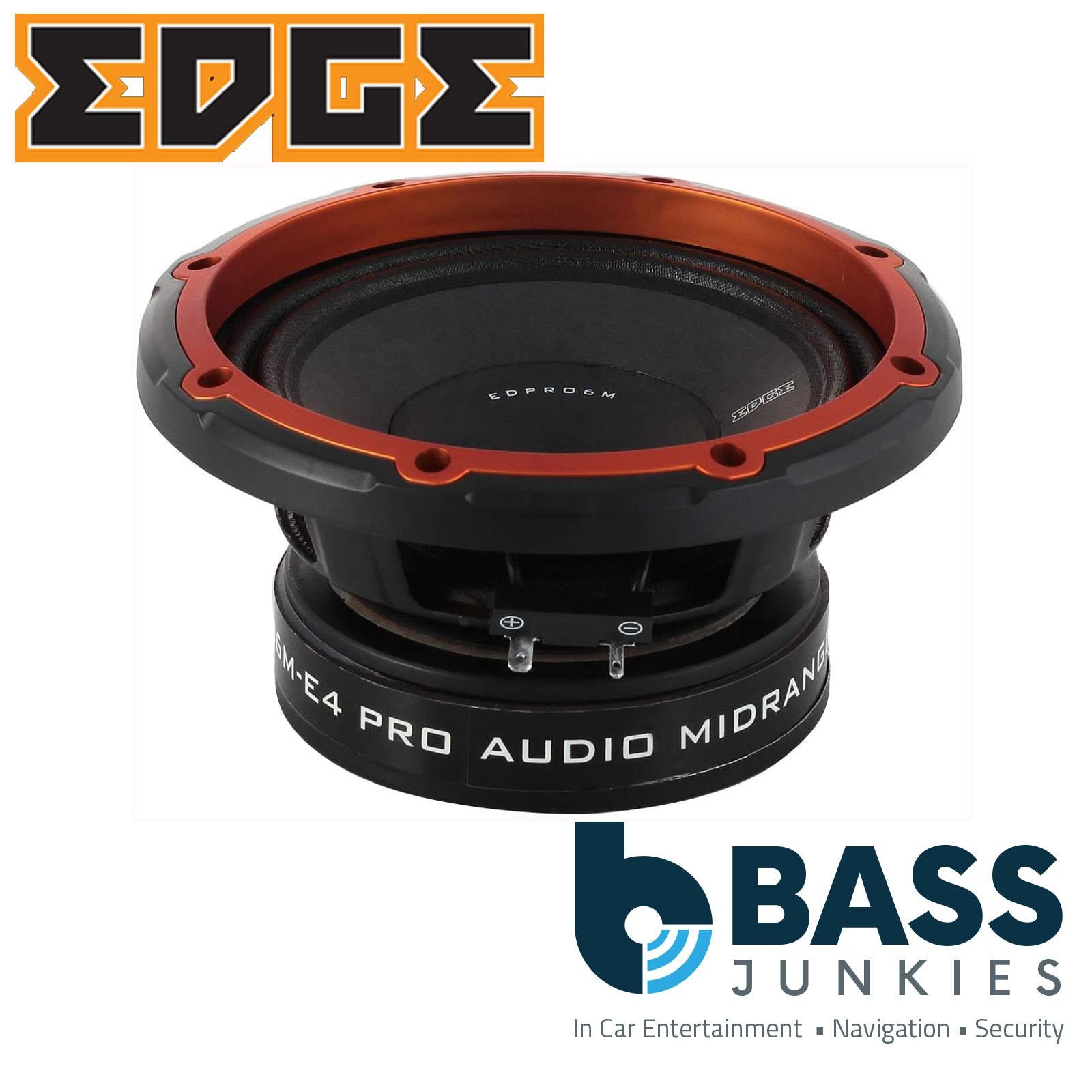 EDGE EDPRO6M-E4 pro audio Car midwoofer 6.5" 450w Peak, 150w RMS - Single