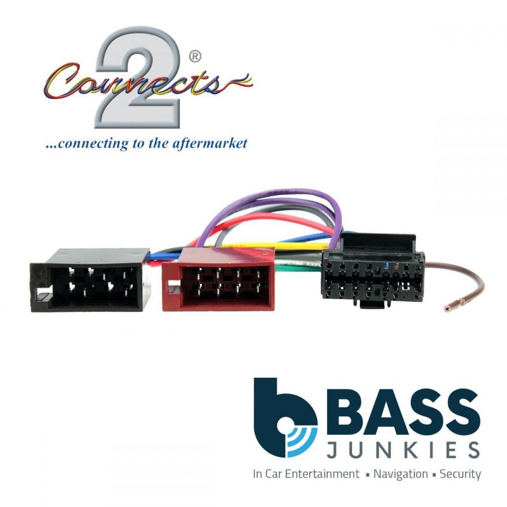 Connects2 CT21PN04 - Pioneer 16 PIN Car Stereo Radio ISO Wiring Harness Lead Cable