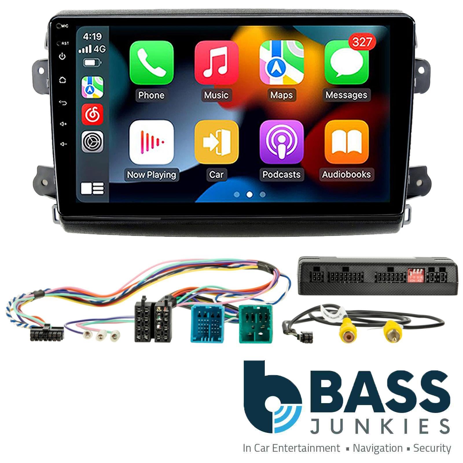 UPGRADED 9" CarPlay Android Car Stereo & Fitting Kit For Fiat Ducato 2021 Onwards