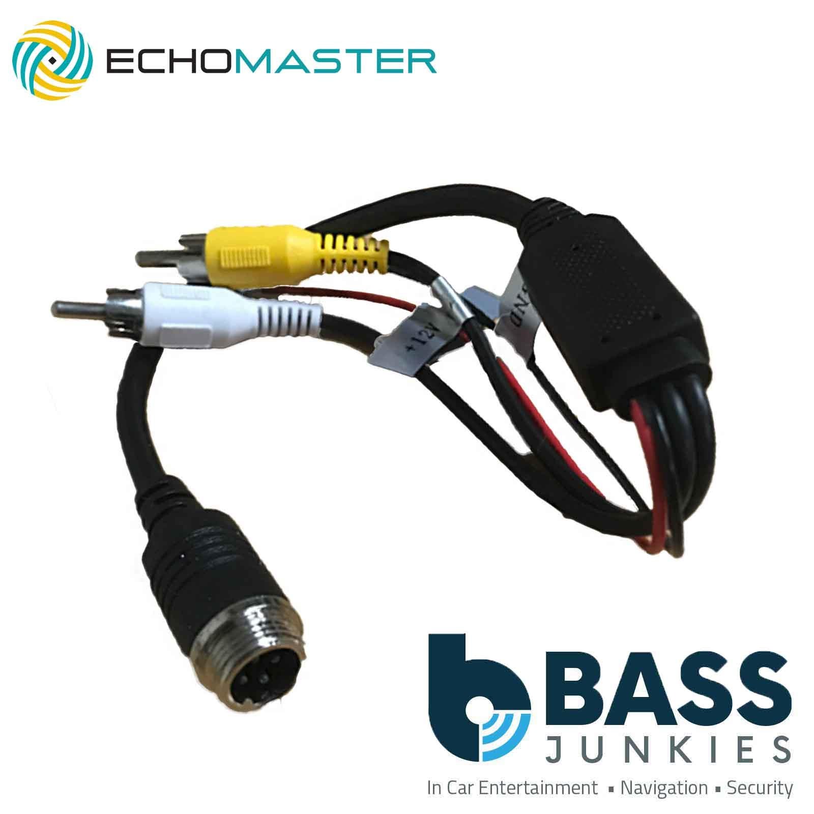 Echomaster CAM-IP6-P Universal 1/4" CCD Motorhome Truck Van Night Vision Camera