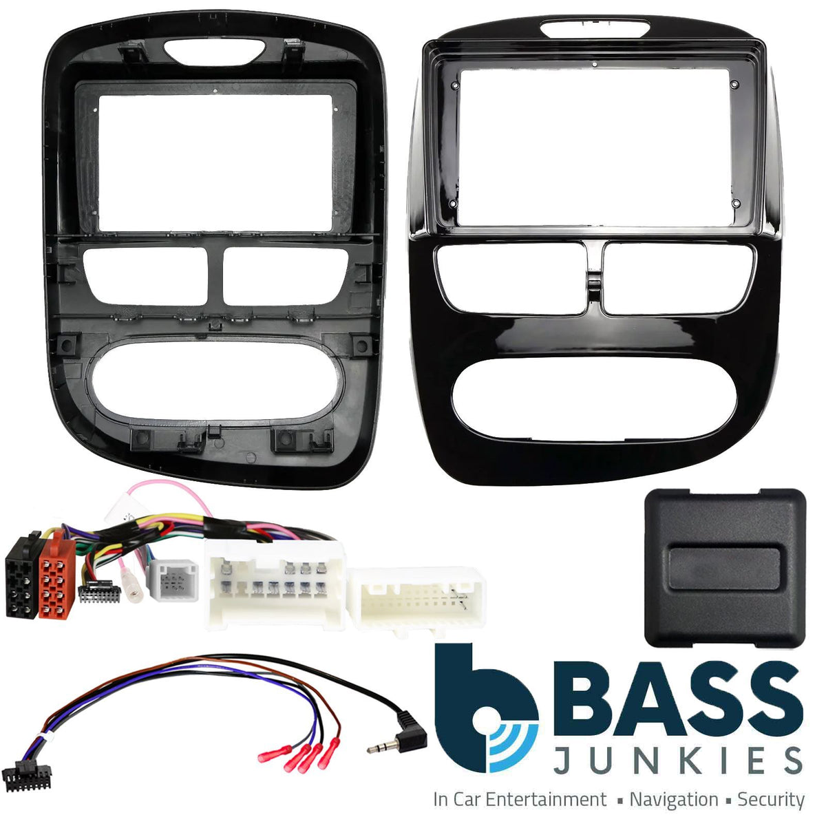 Pioneer 9" CarPlay Android Car Stereo Fitting Kit For Renault Clio Black 12 - 16