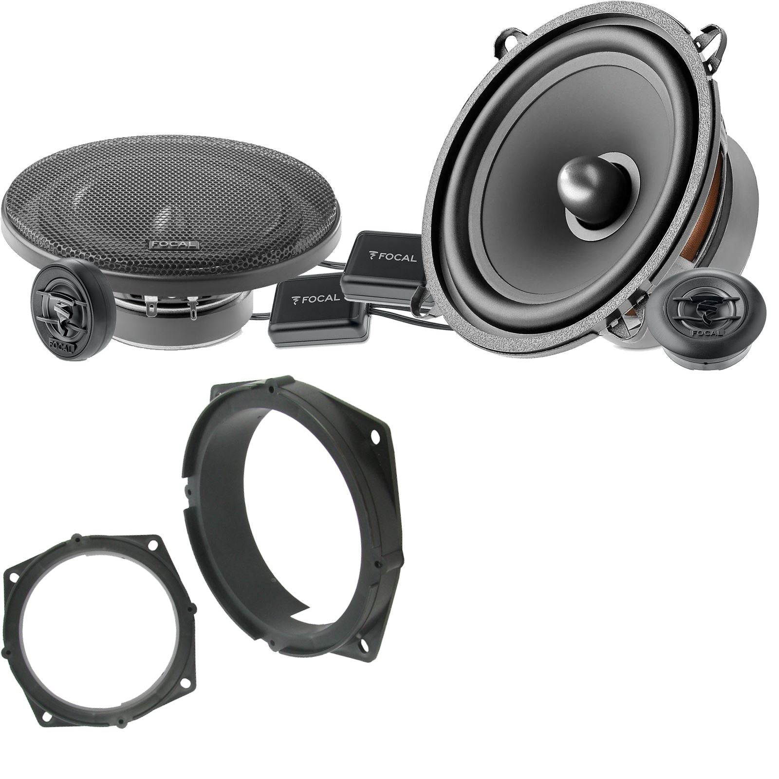 Focal Auditor ASE130 130mm/13cm/5.25"Car Component Speakers (Pair Max 200 watts) Fits Mitsubishi Colt 2005-13