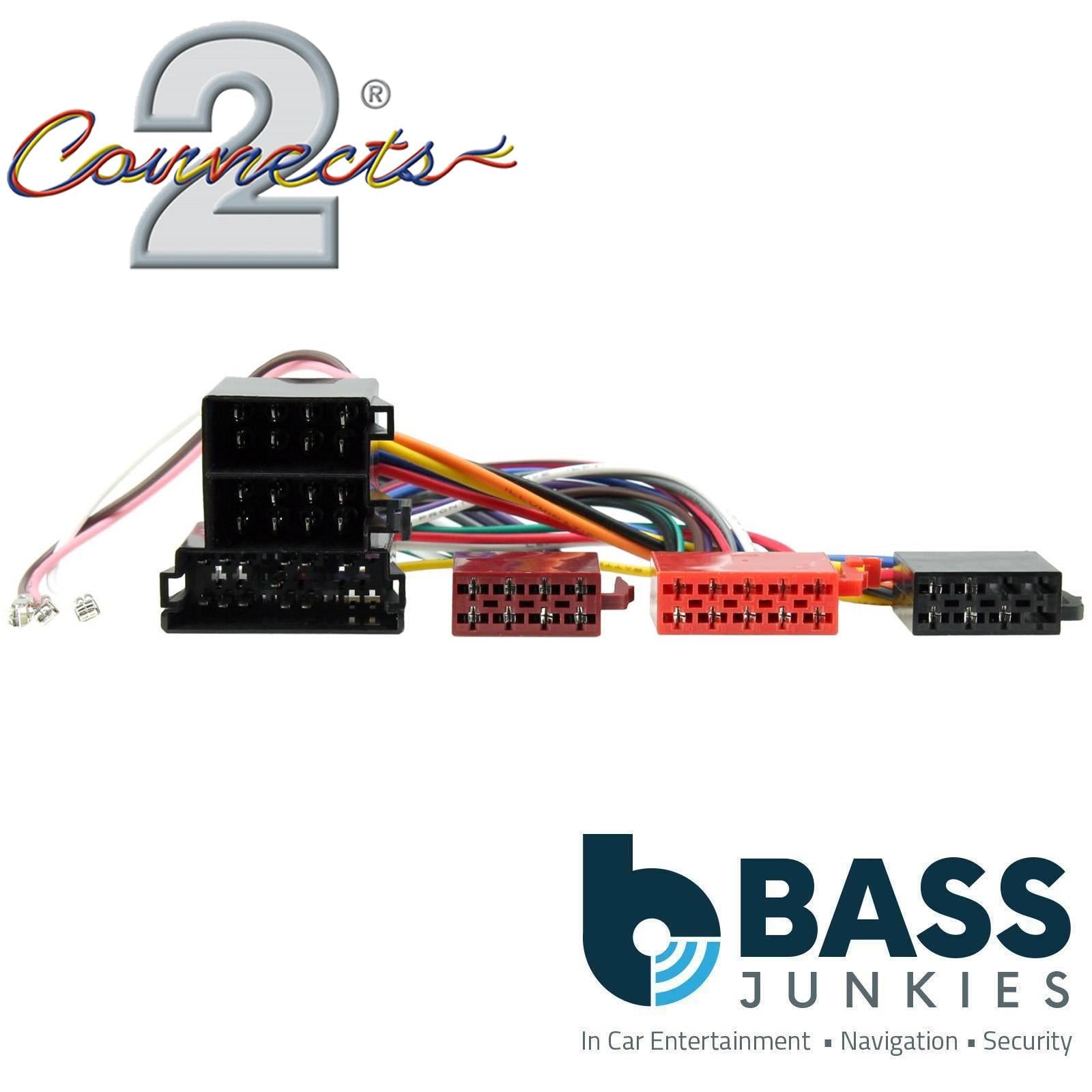 Connects2 CT20VX02 - Vauxhall Astra Omega Vectra and Other Models Car Stereo Radio ISO Harness Adapter Lead