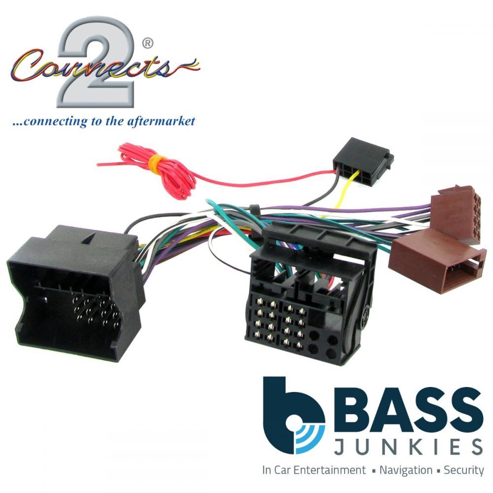 Connects2 CT10VW01 - Volkswagen Polo Golf Passat Jetta & other Parrot SOT T-Harness Cable Wiring Lead