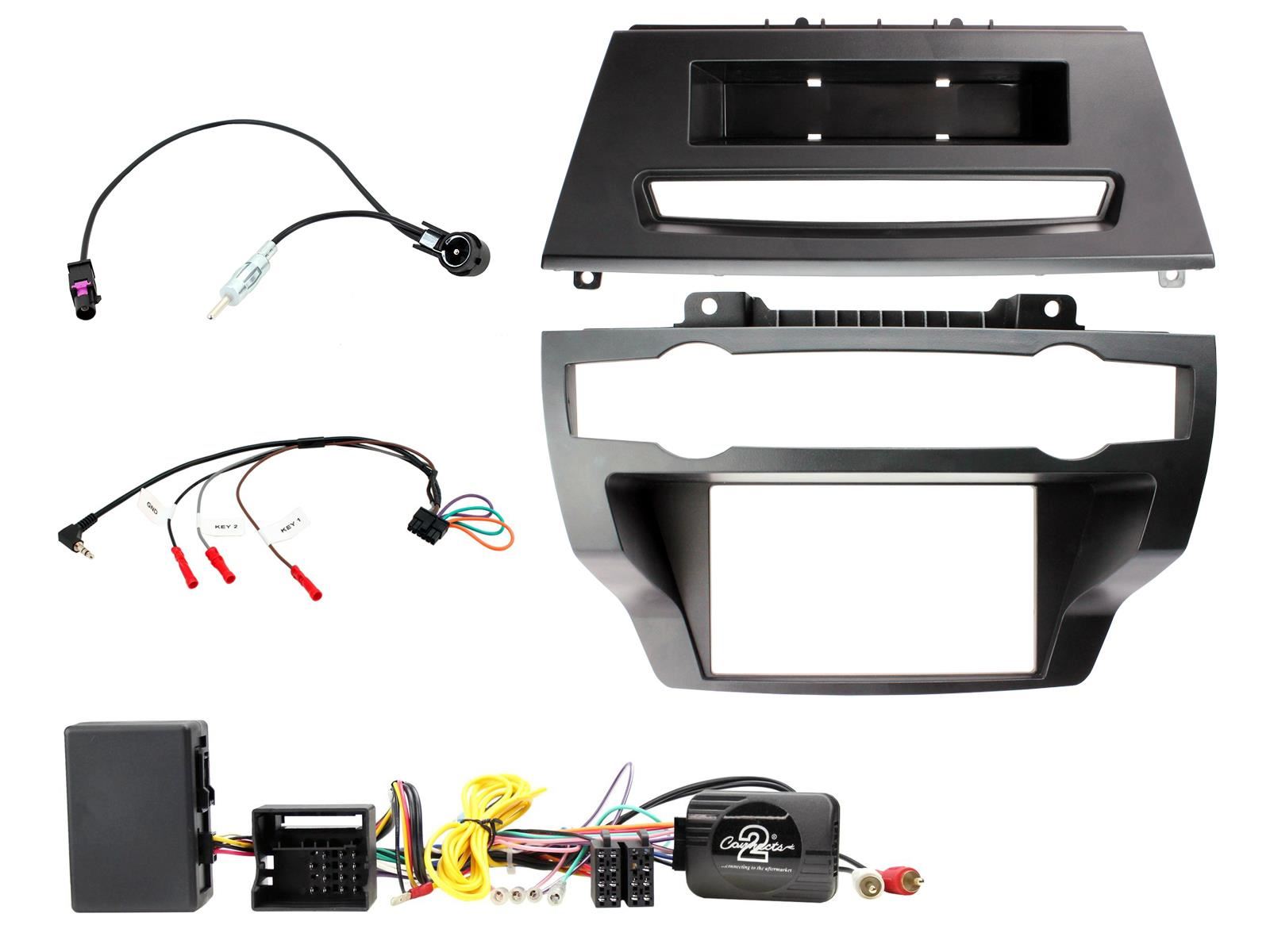 Connects2 CTKBM34 BMW X5 & X6 Car Stereo Double Din Fascia Fitting Kit