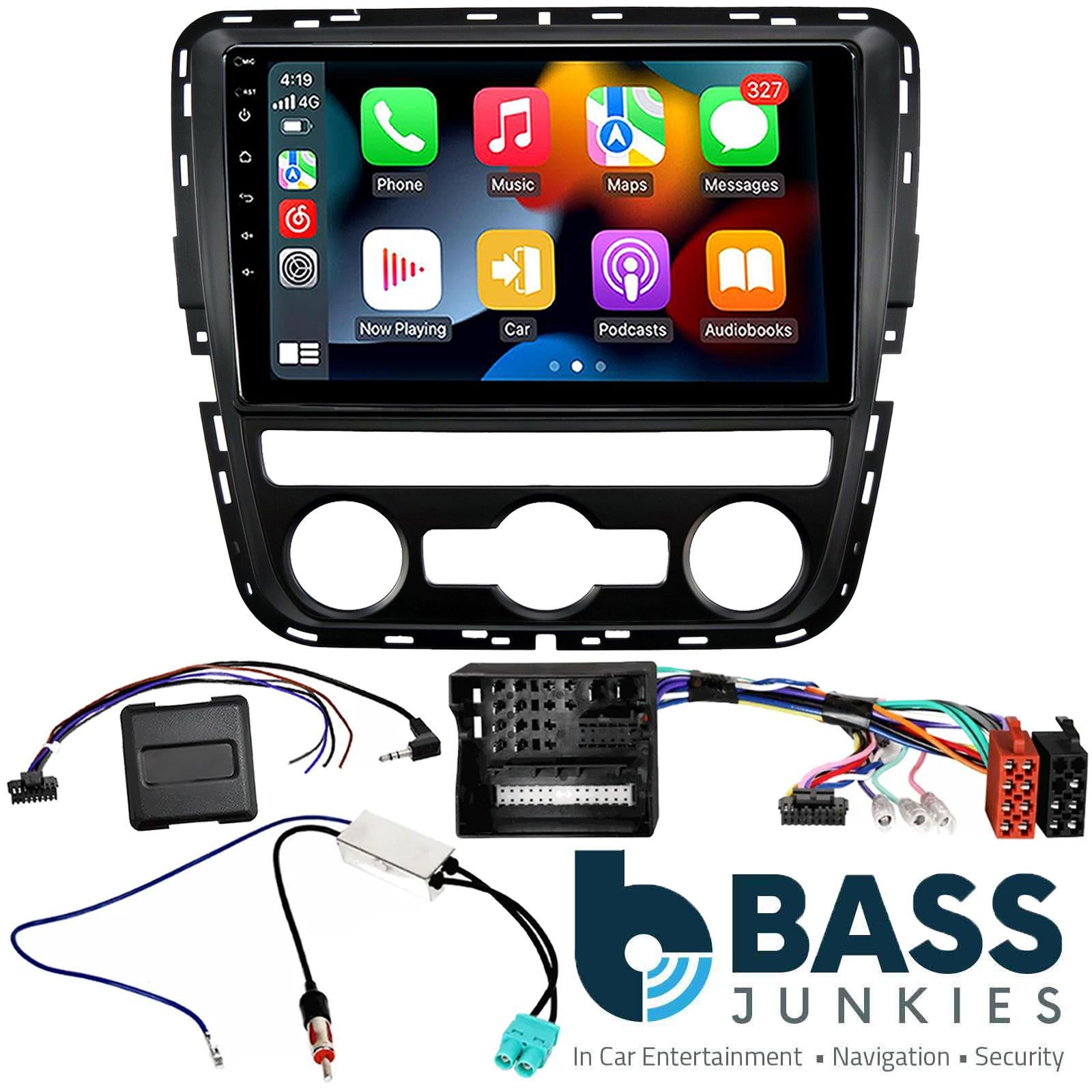 UPGRADED 9" CarPlay Android Car Stereo Kit For Volkswagen Passat Auto AC 2012-2015