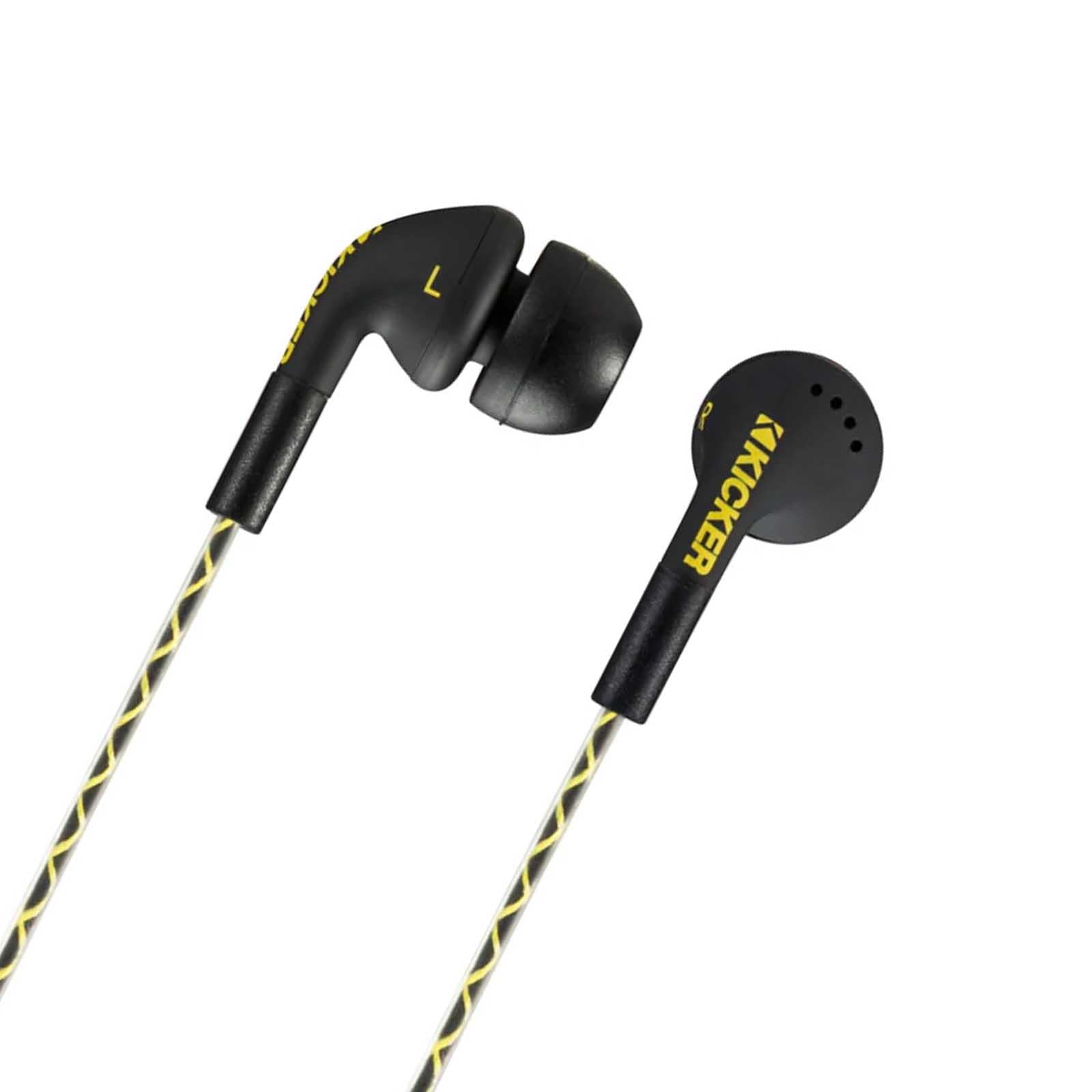 Kicker 46EB74 - In-Ear Earphones With Mic Remote 3.5mm Headphones