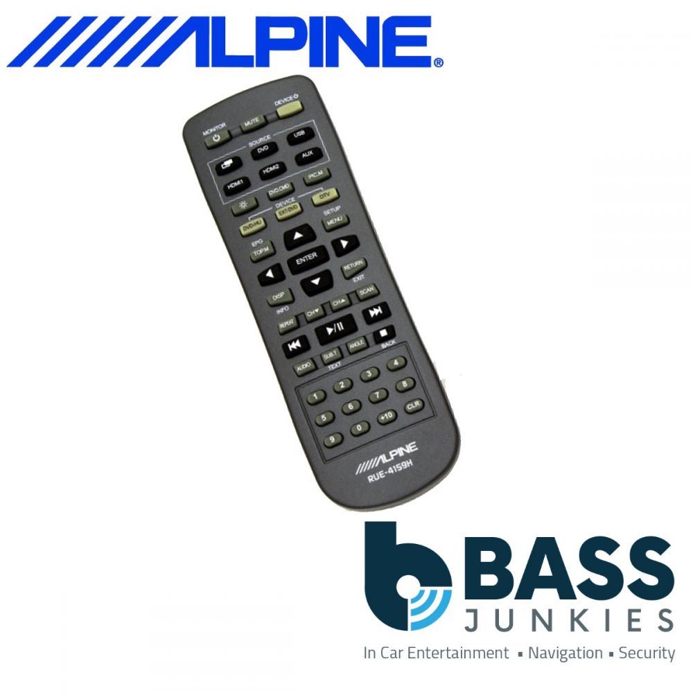 Alpine PKG-RSE3HDMI 10.1" Overhead Monitor with DVD Player and HDMI Input