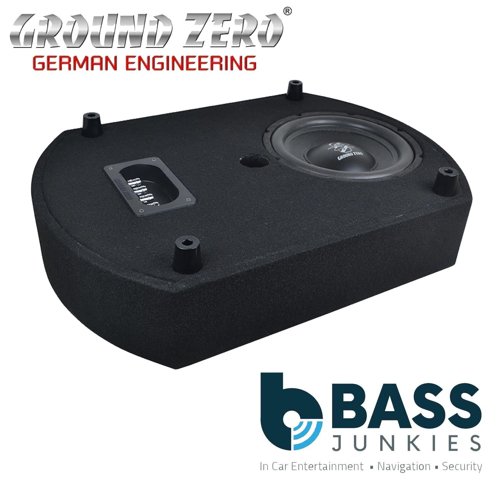 Ground Zero GZCS 10 SUB - 10" Inch 25cm 400 Watts Dual 2-Ohm Spare wheel Car Subwoofer