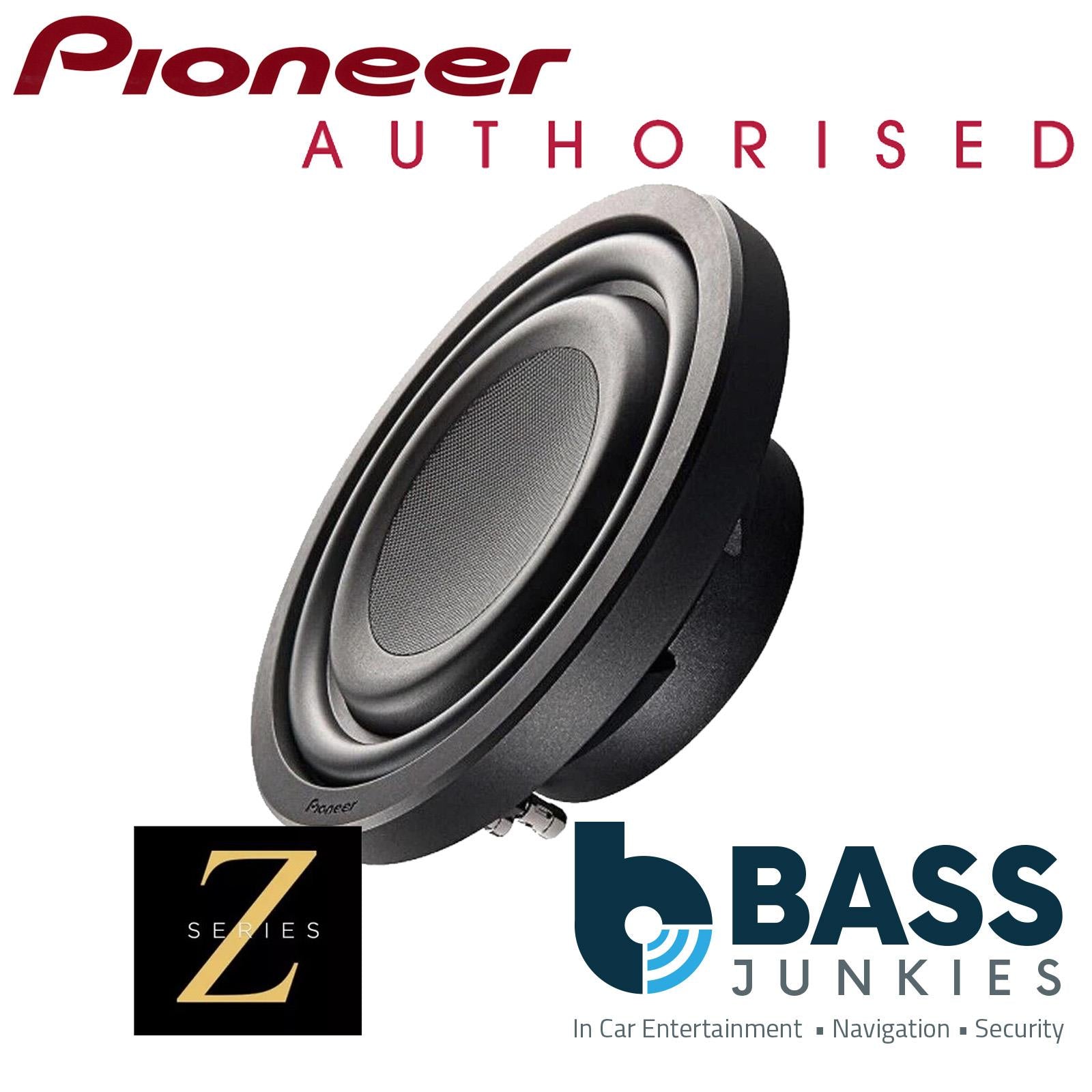 Pioneer TS-Z10LS2 -  1300 Watts 10” 25cm Single 2 Ohm Shallow Car Sub Subwoofer