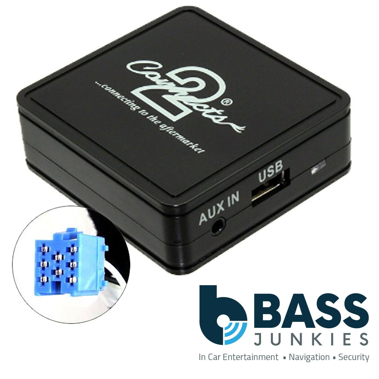 Connects2 CTACTBT001 Citroen Bluetooth Music Streaming Handsfree Car Kit