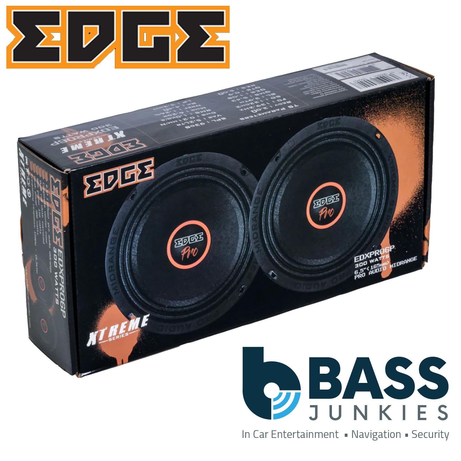 EDGE EDXPRO6P-E9 Extreme series 6 inch Car Midrange, Power Edition - Pair