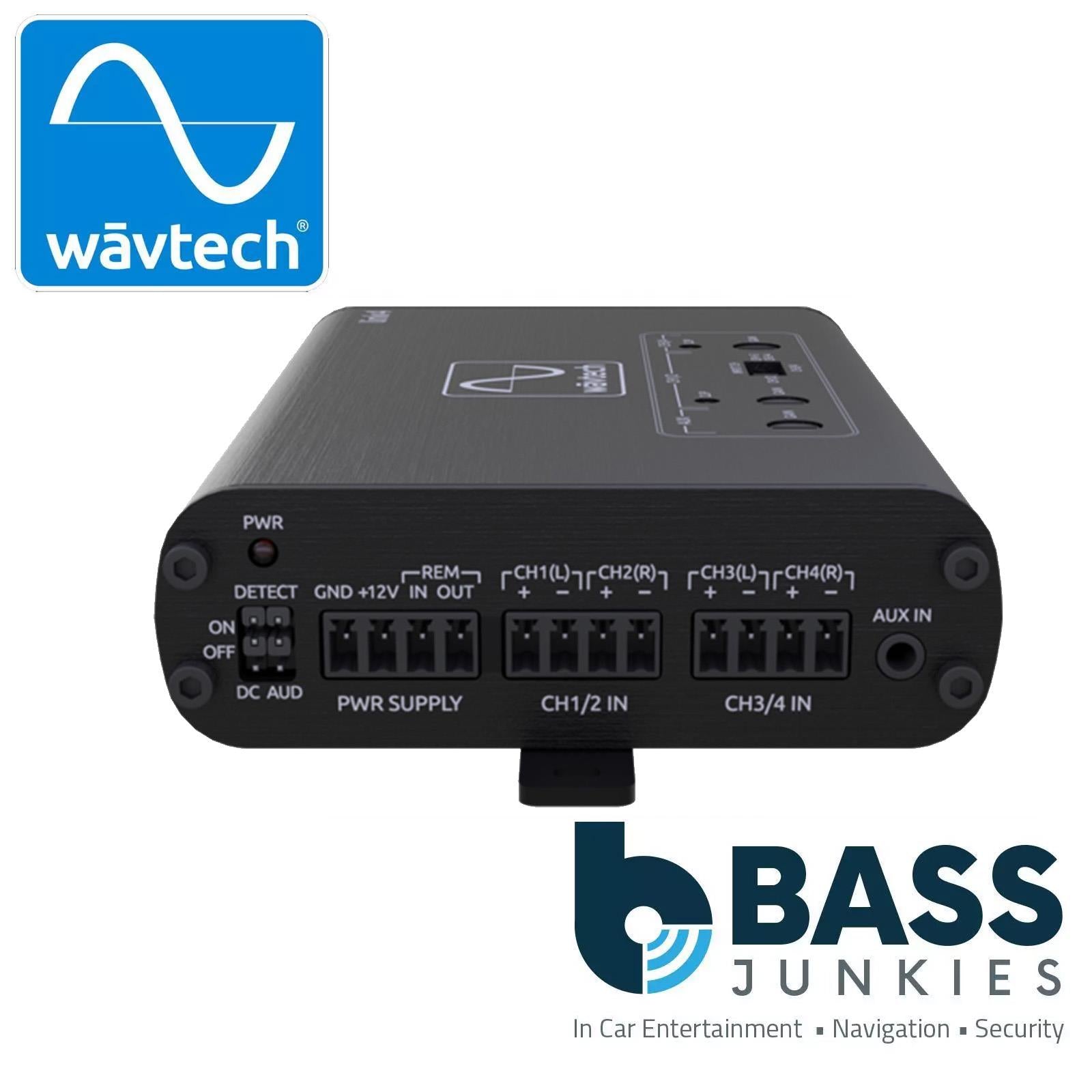 Wavtech Link4 - 4 Channel (LOC) Line Output Converter - AUX & Summing Processor