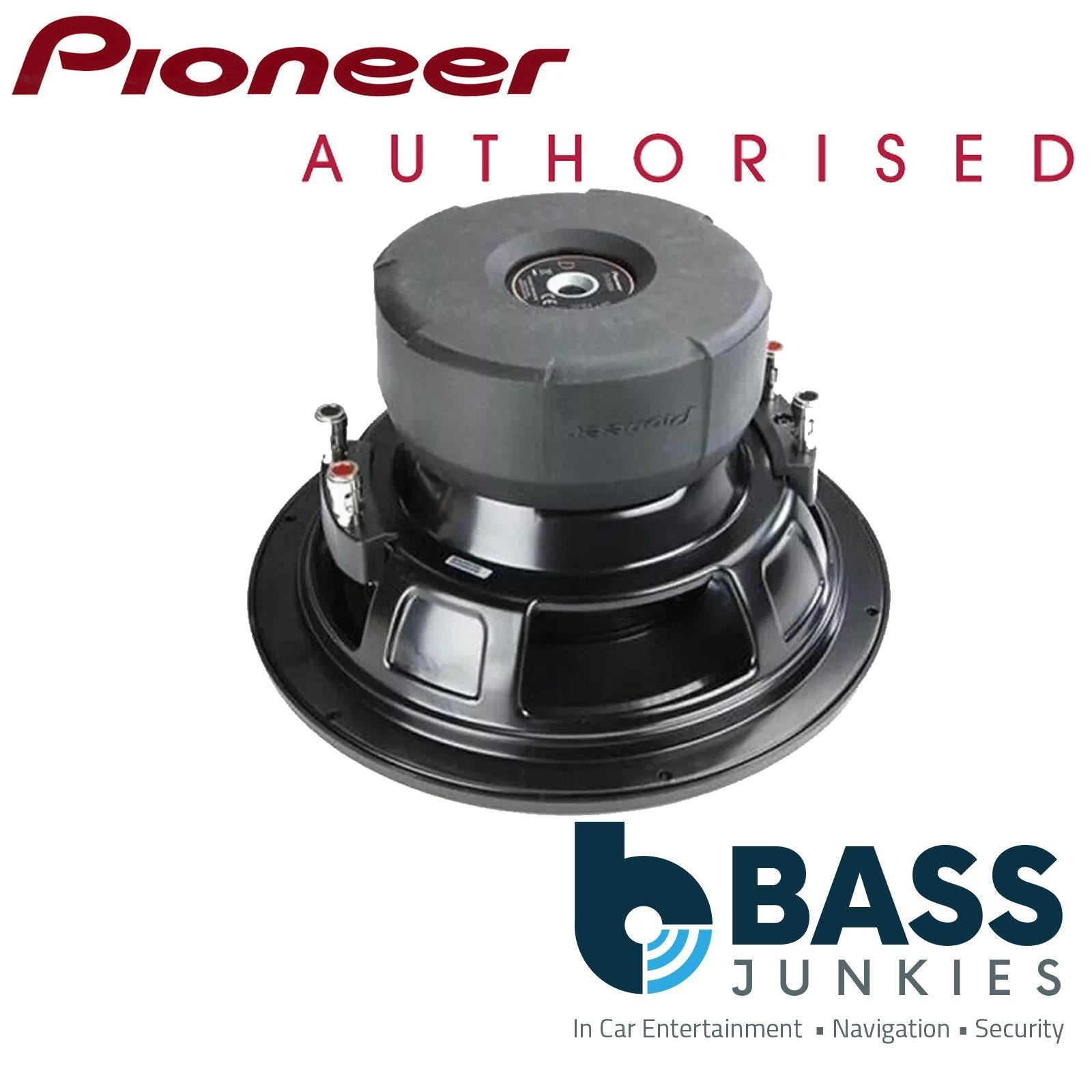 Pioneer TS-D12D4 - 2000 Watts 12" 30cm Dual 4 Ohm D-Series Car Sub Subwoofer