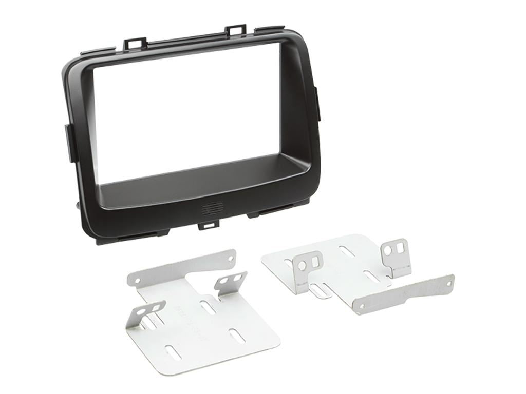 Connects2 CTKKI23 Kia Carens 2013 Onwards Double Din Car Fascia Steering Wheel Interface Fitting Kit