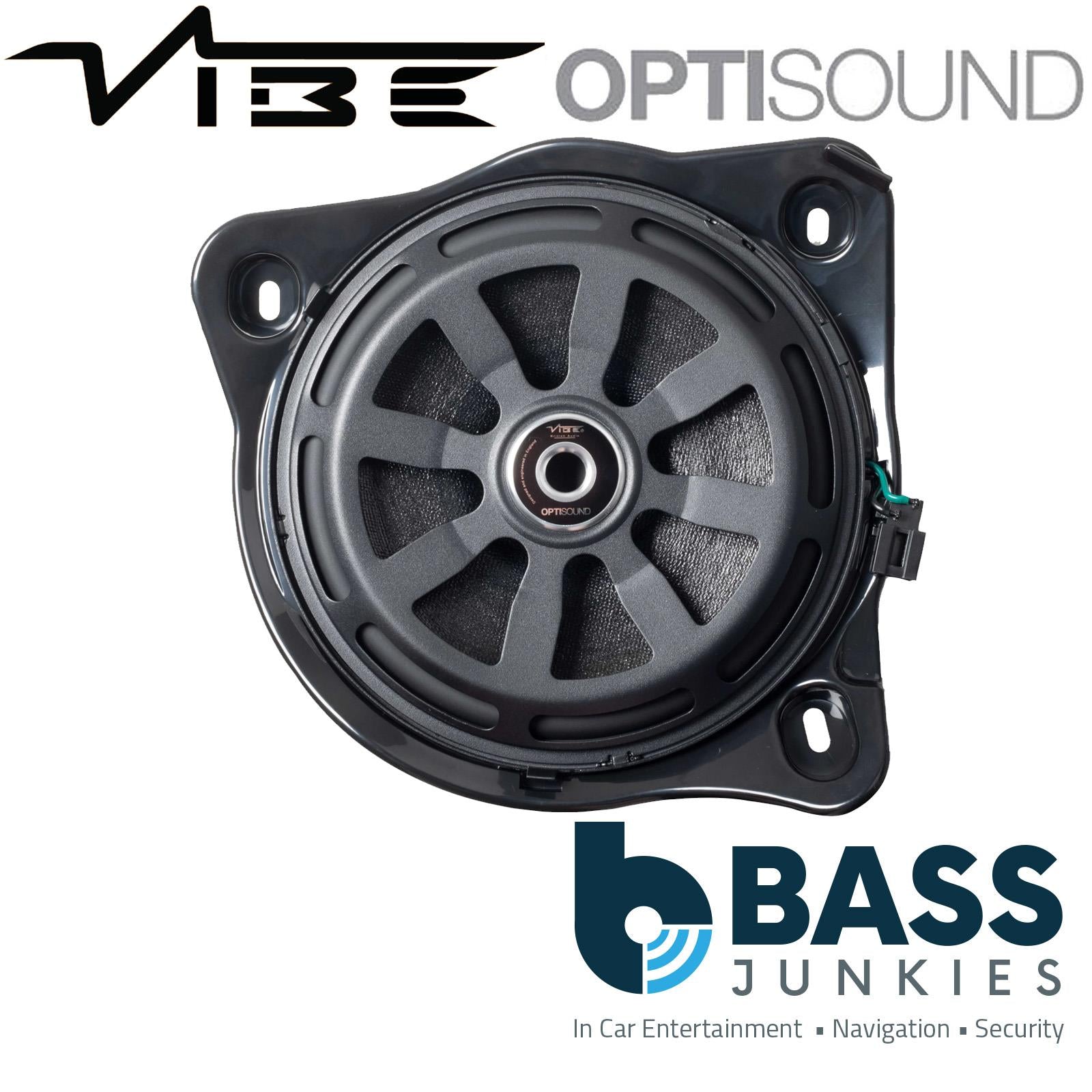 Vibe OPTISOUNDMERC8WR-V2 Mercedes C E S Class GLC 300 Watts Footwell Subwoofers