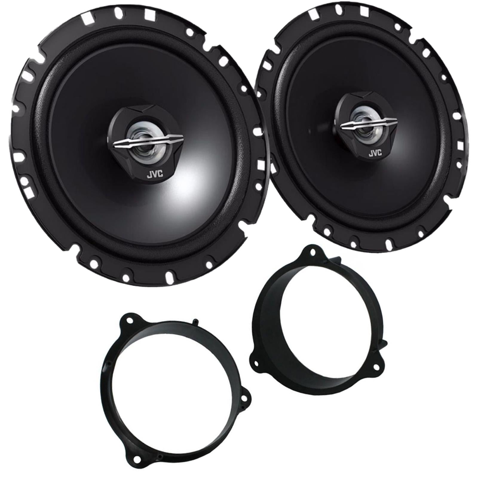 Renault Kangoo 2012 On JVC 17cm 6.5 Inch 600 Watts 2 Way Front Door Car Speakers
