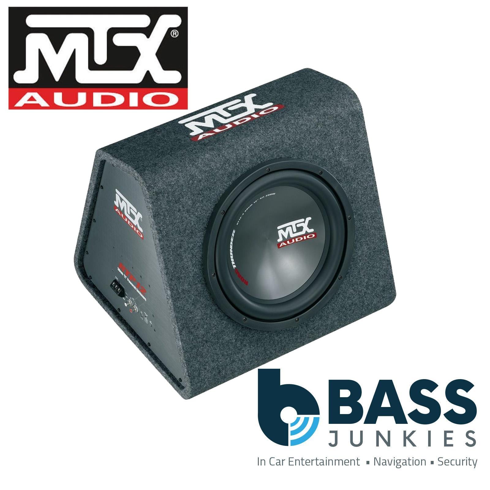 MTX RTP12 - Road Thunder 660 Watts 12" Amplified Car Bass Box Sub Enclosure