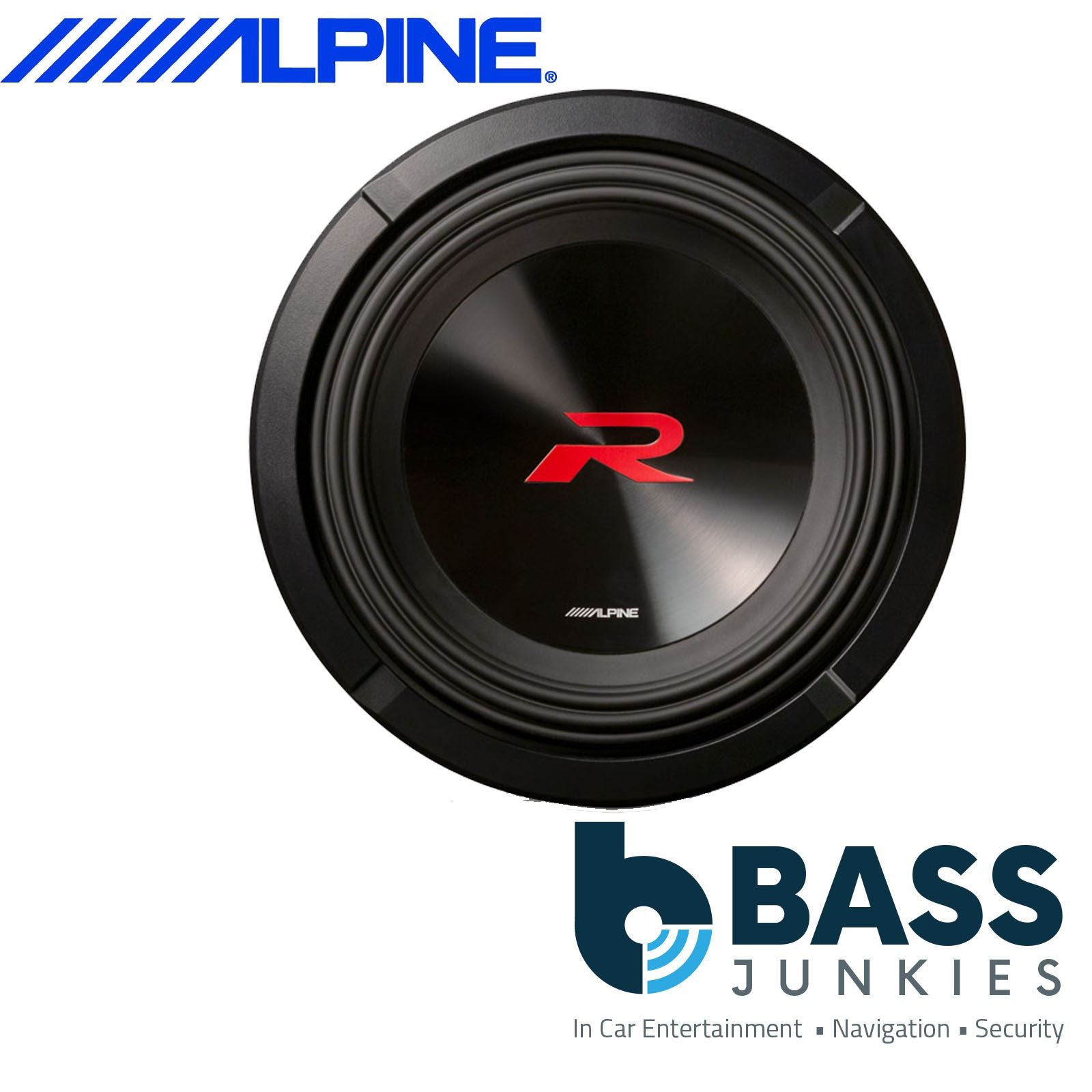 Alpine R2-W10D4 10 inch Dual Cap Car Sub Subwoofer 750W RMS 2250W Map Power