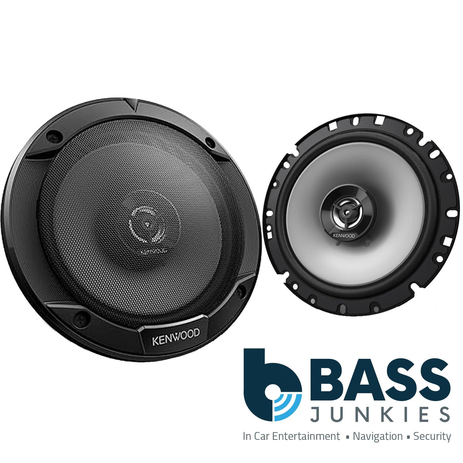 Hyundai Tucson 2015 - 2021 Kenwood 600 Watts 2 Way Rear Door Car Speaker Kit