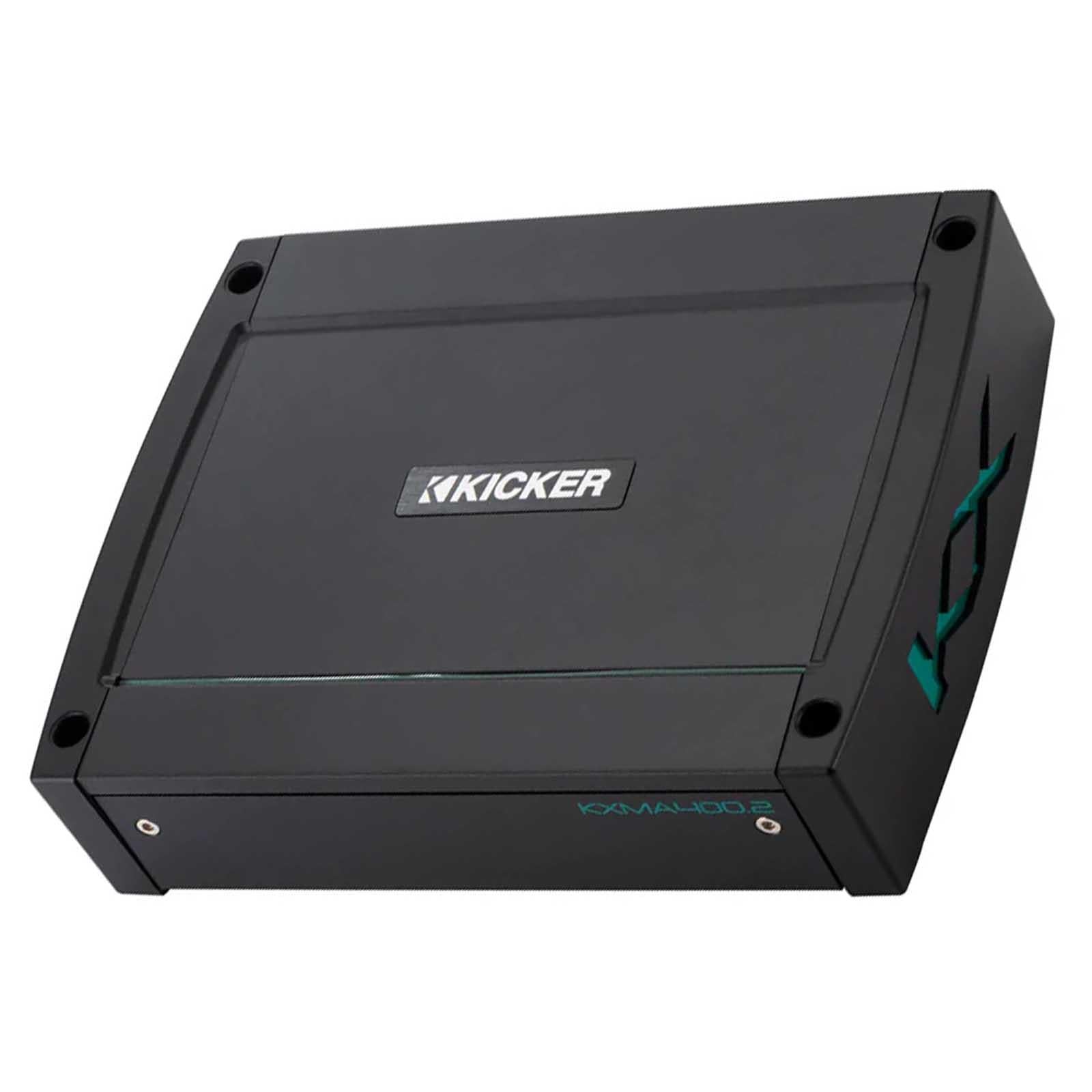 Kicker 48KXMA4002 - 400 Watts 2 Channel Class D Marine Amp Amplifier