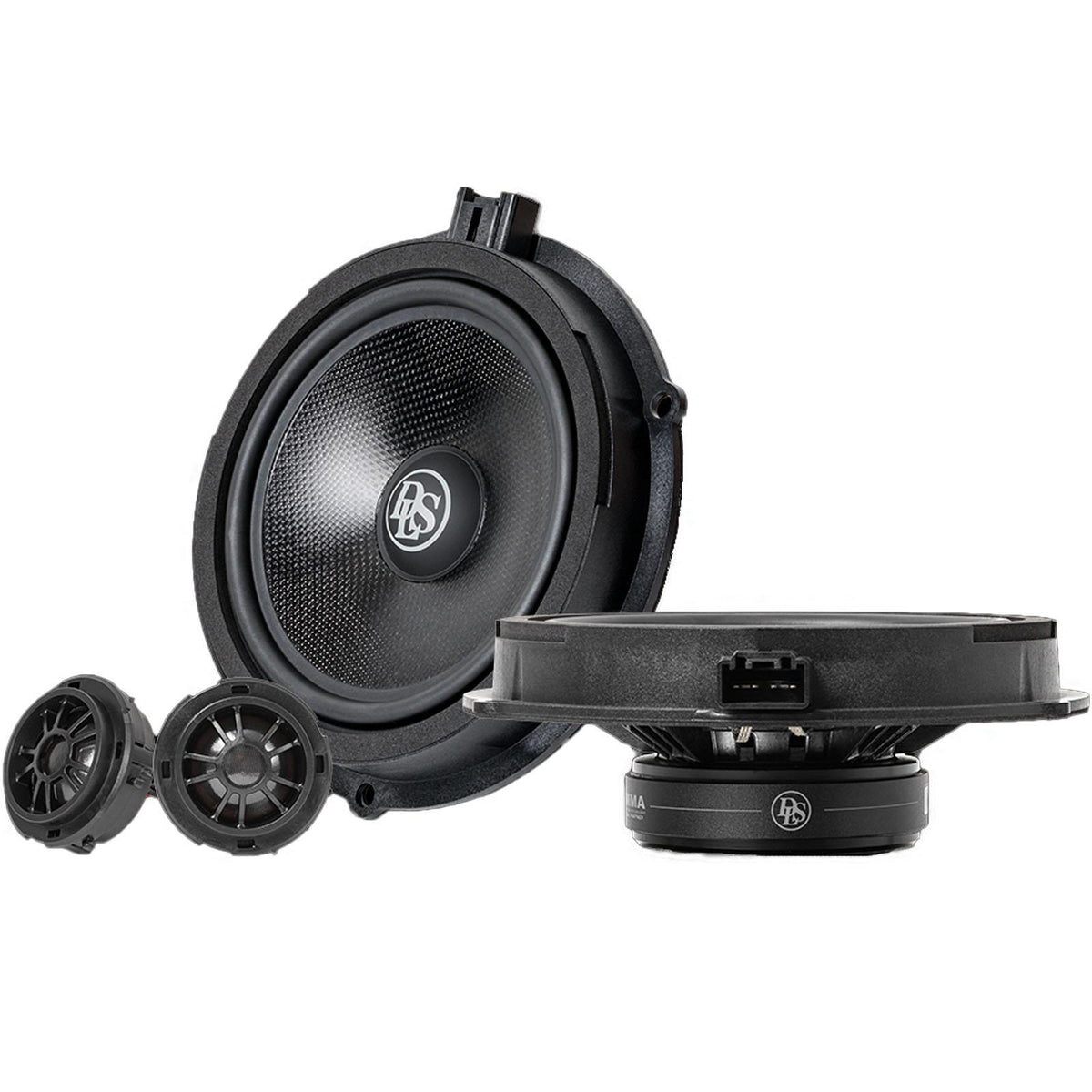 DLS CRPP-FO1.6 6.5" 200 Watts Component Front Door Car Speakers For Ford Cars