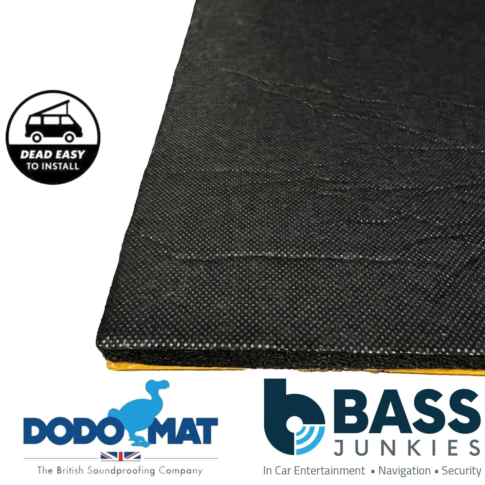 Dodo DOD-BONNETLINER-PRO - Bonnet Acoustic Foam Liner Black Cloth 1.2m x 1m