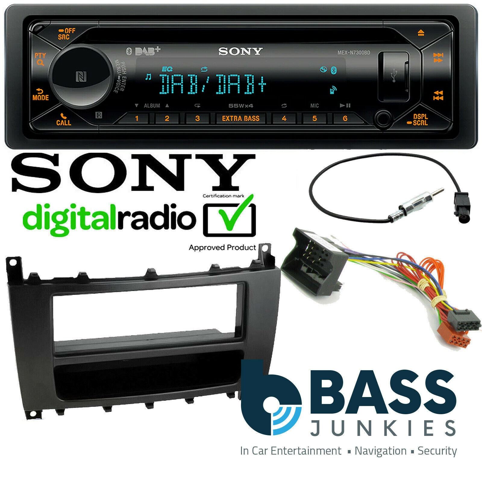 Mercedes Benz R Class Sony DAB CD MP3 USB Bluetooth Car Stereo Fitting Kit